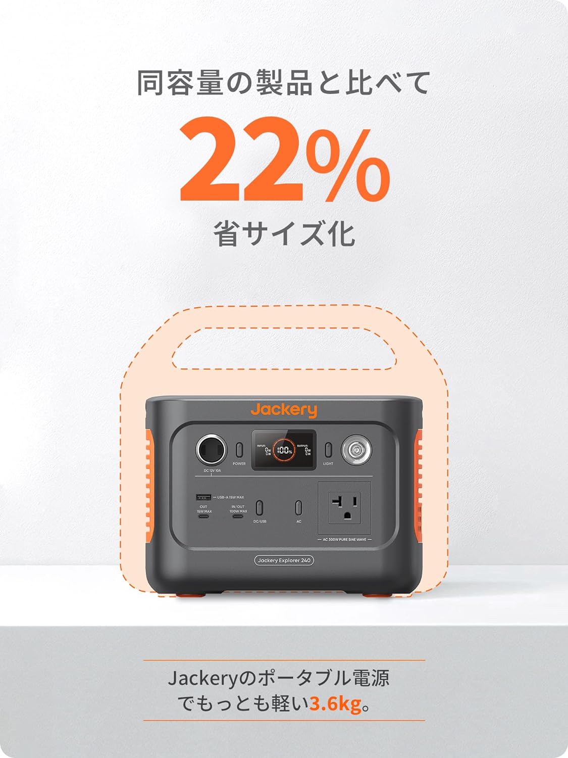 Jackery_ポータブル電源 240 New_商品説明画像_03